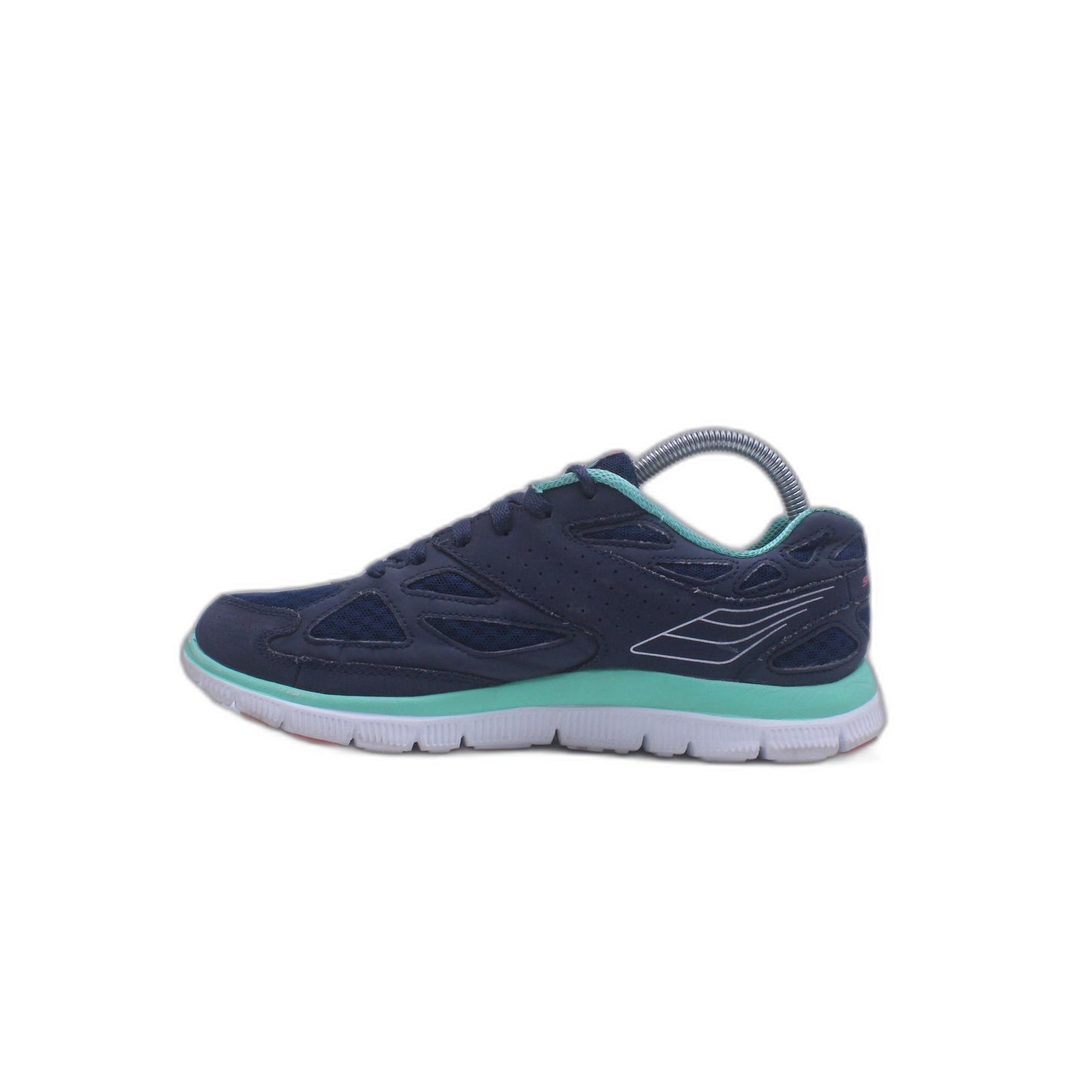 Skechers 12982 Summits-Suited Navy Blue Memory Foam Lace Up Trainers