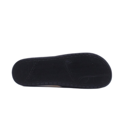 Nike Benassi JDI Print 'Cobblestone' Black Metallic Slide