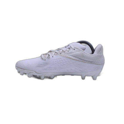 Under Armour Blur Smoke MC White Grey Football Cleats