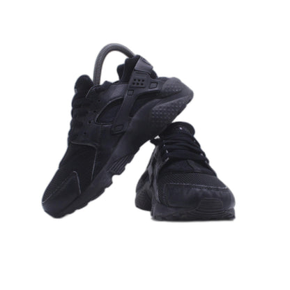 Nike Air Huarache Run (GS) Boy's 4Y Running Shoes Triple Black