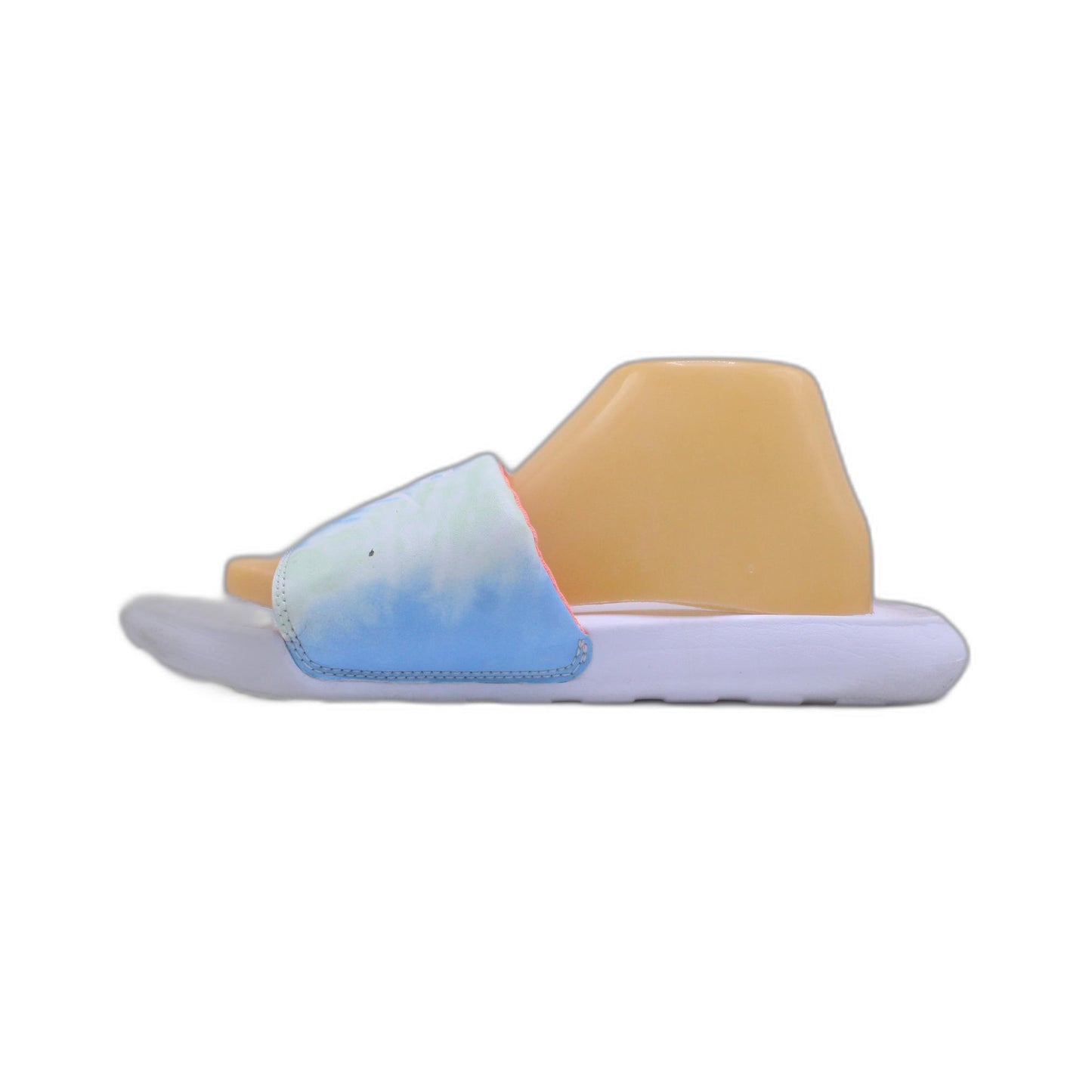 NIKE Benassi JDI White Blue Floral Sandal