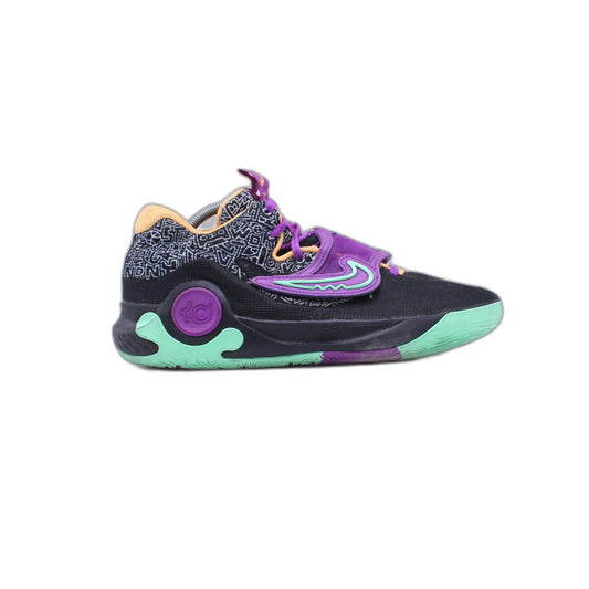 NIKE KD TREY 5 X BLACK-VIVID PURPLE-PEACH CREAM SNEAKER