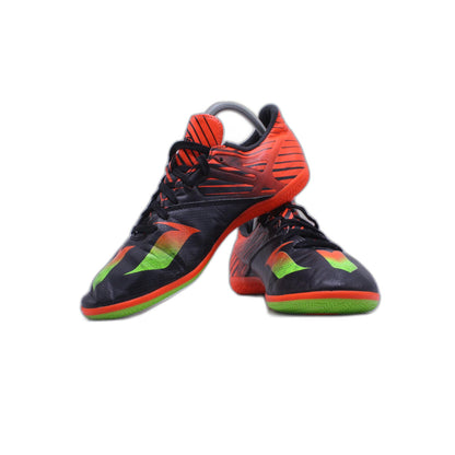 Adidas Mens Messi 15.3 Black Orange Football Indoor Soccer Shoe