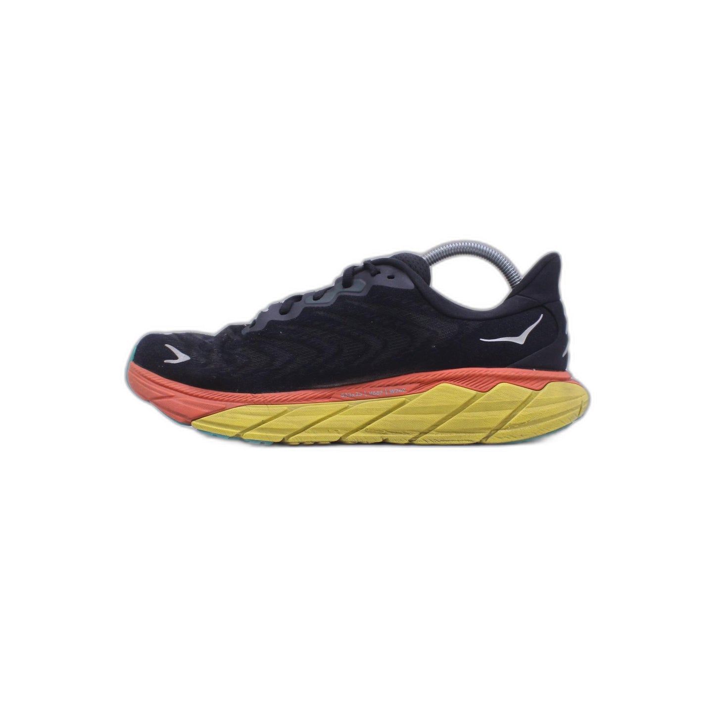 Hoka One One WOMEN’S ARAHI 6 Black Orange Yellow Sneaker