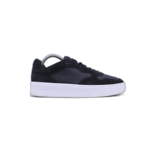 Lonsdale Low Top Black Leather Sneaker