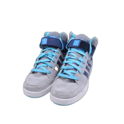 Adidas Hardcourt Hard Court Defender Grey Black Blue Trainer