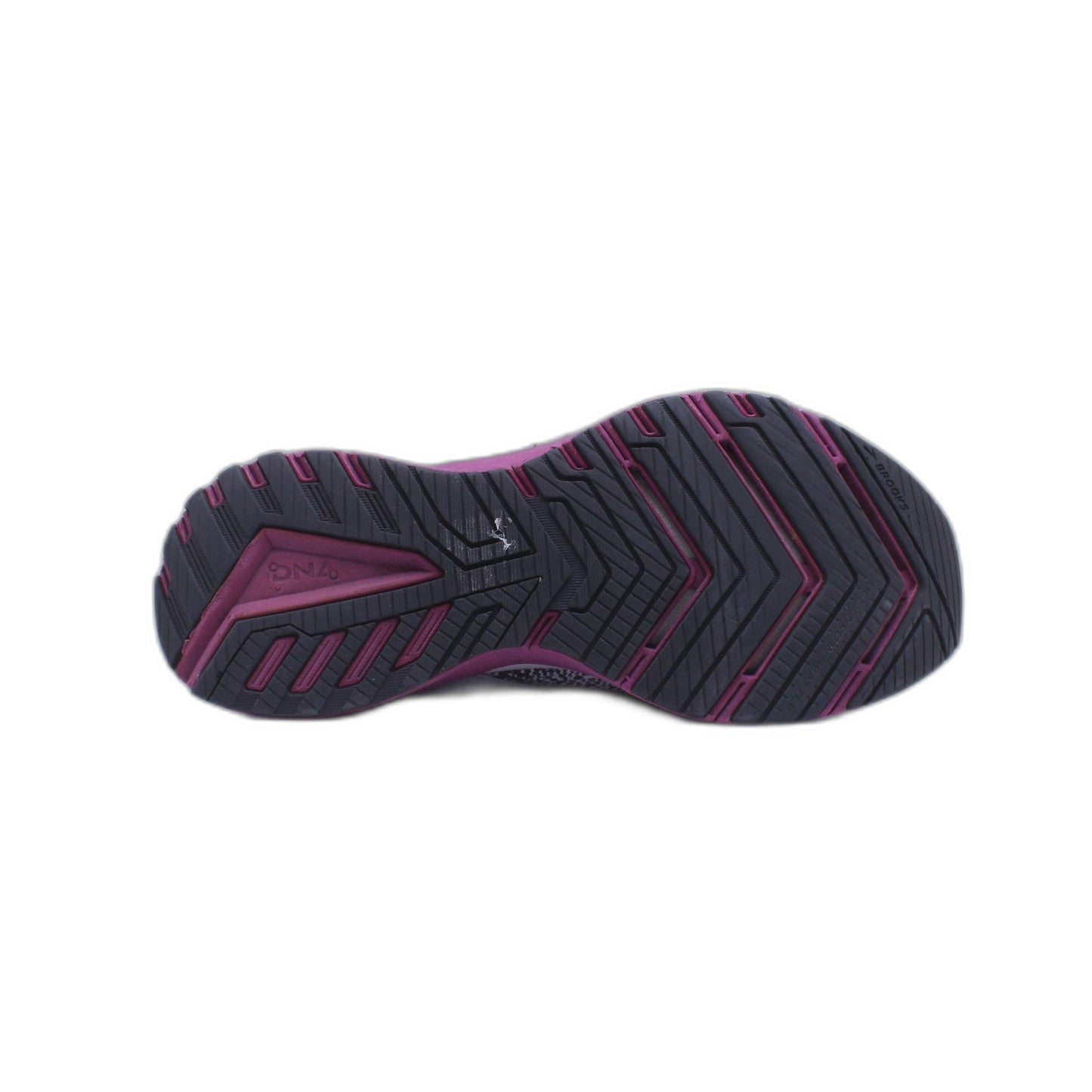 Brooks Ricochet 3 Womens Gray Purple Running Shoe