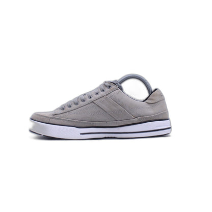 SKECHERS  Men Sneaker Shoes Gray Fabric Lace Up