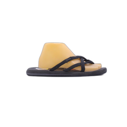 Lamher Women's Flat Thin Strappy Slip On Slide Summer Sandal