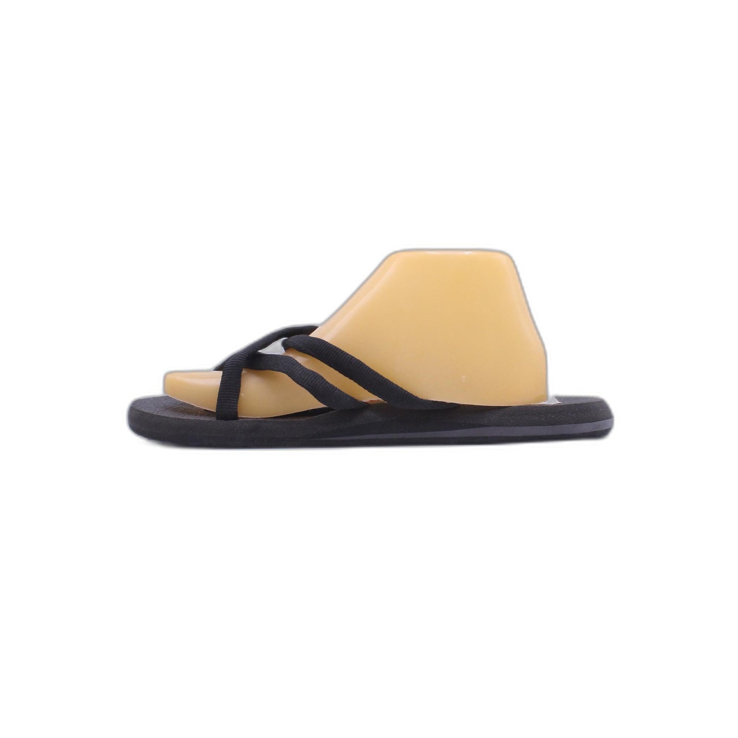 Lamher Women's Flat Thin Strappy Slip On Slide Summer Sandal