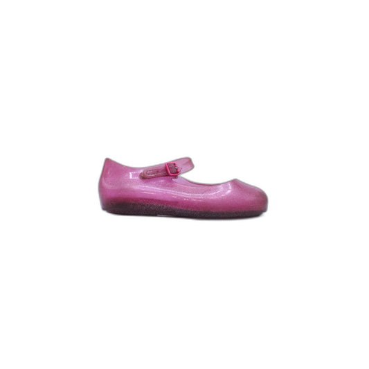 Baby Girl Mini Melissa Sweet Love Shoes Pink Flats with Bow