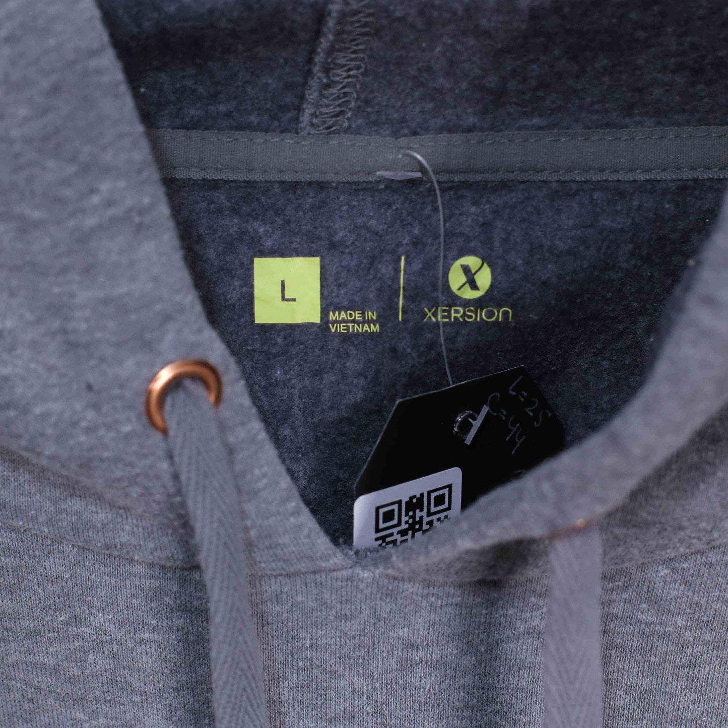 XERSION GREY HOODIE