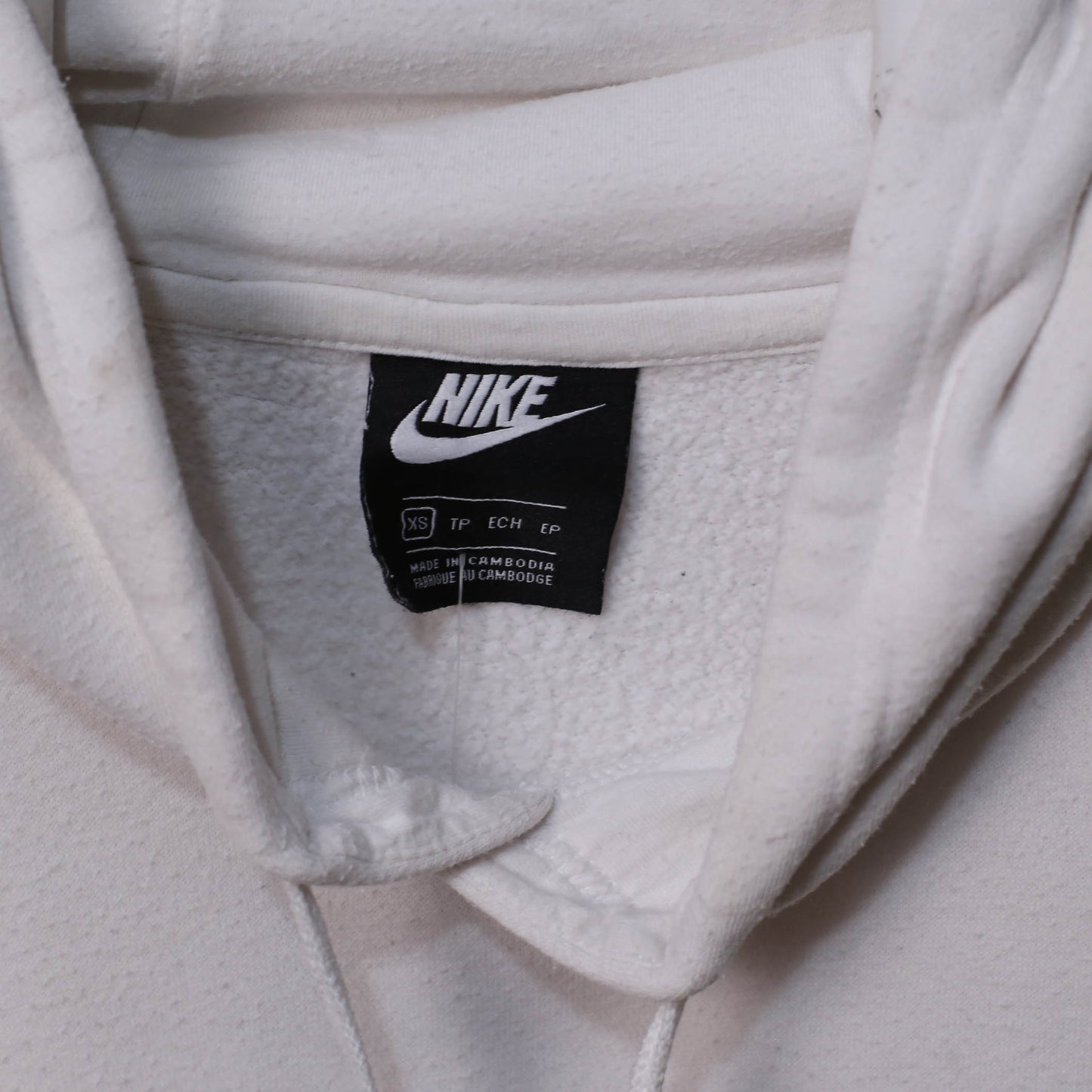 NIKE WHITE HOODIE