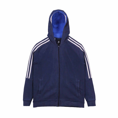 ADIDAS BLUE HOODIE