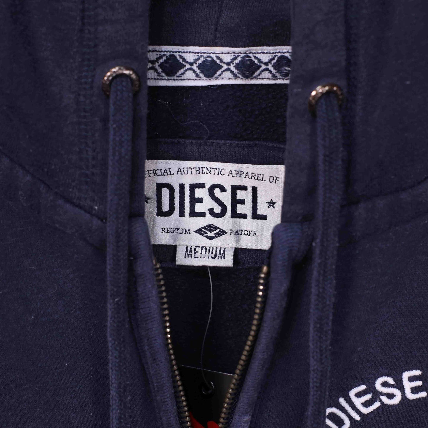 DIESEL DIVISION BLUE HOODIE