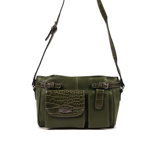 CLASSIC GREEN SHOULDER BAG
