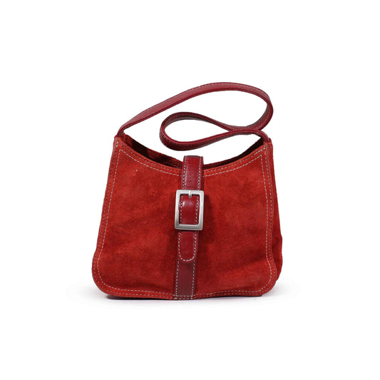Pelle Studio Red Shoulder Bag