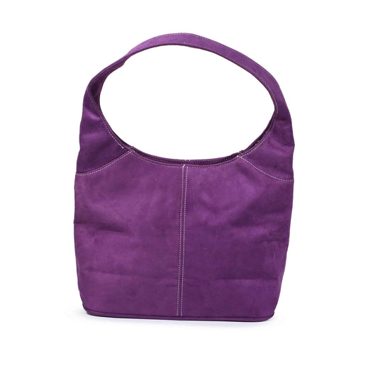 Classic Purple Shoulder Bag
