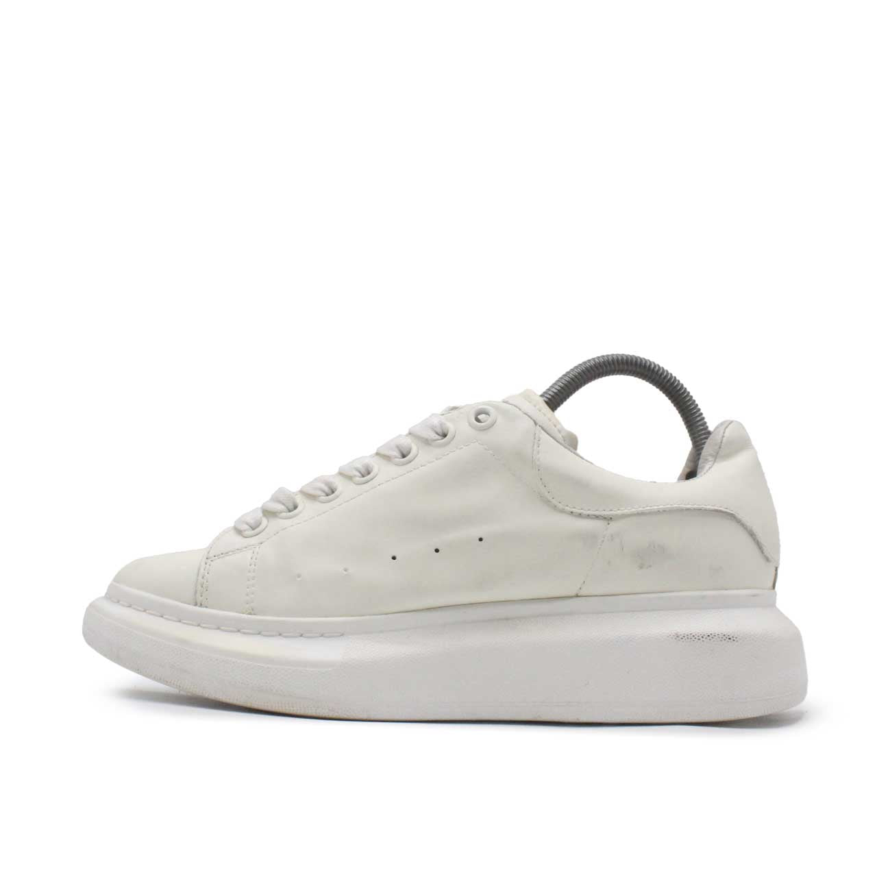 Alexander Mcqueen Larry Leather Chunky Sneakers