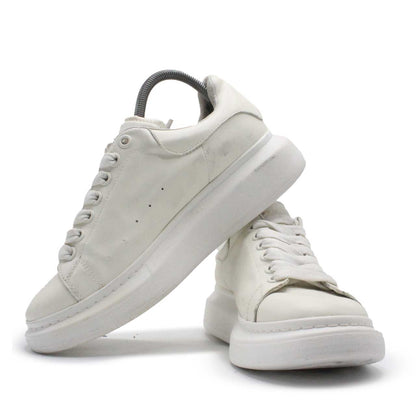 Alexander Mcqueen Larry Leather Chunky Sneakers