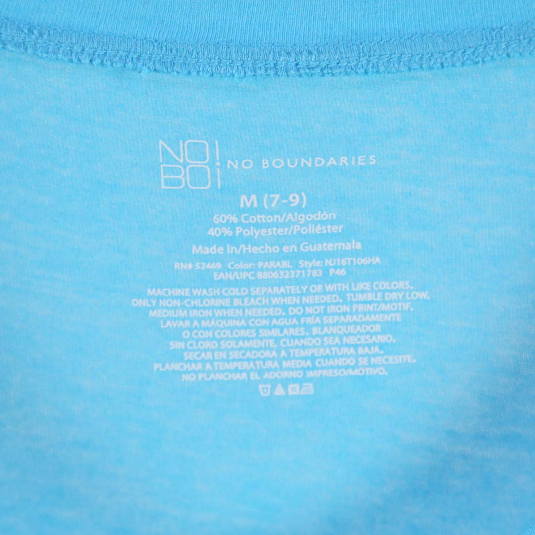 NO BOUNDARIES ROUND T SHIRT