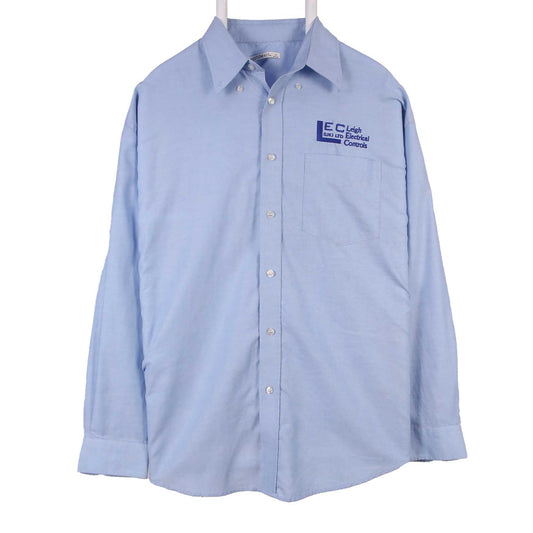 Kustom Kit Oxford Blue Shirt