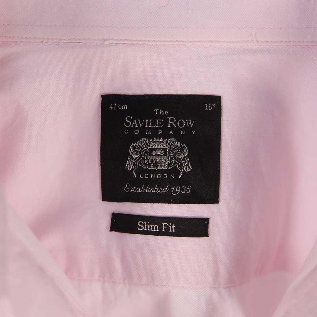 Savile Row Classic Pink Shirt