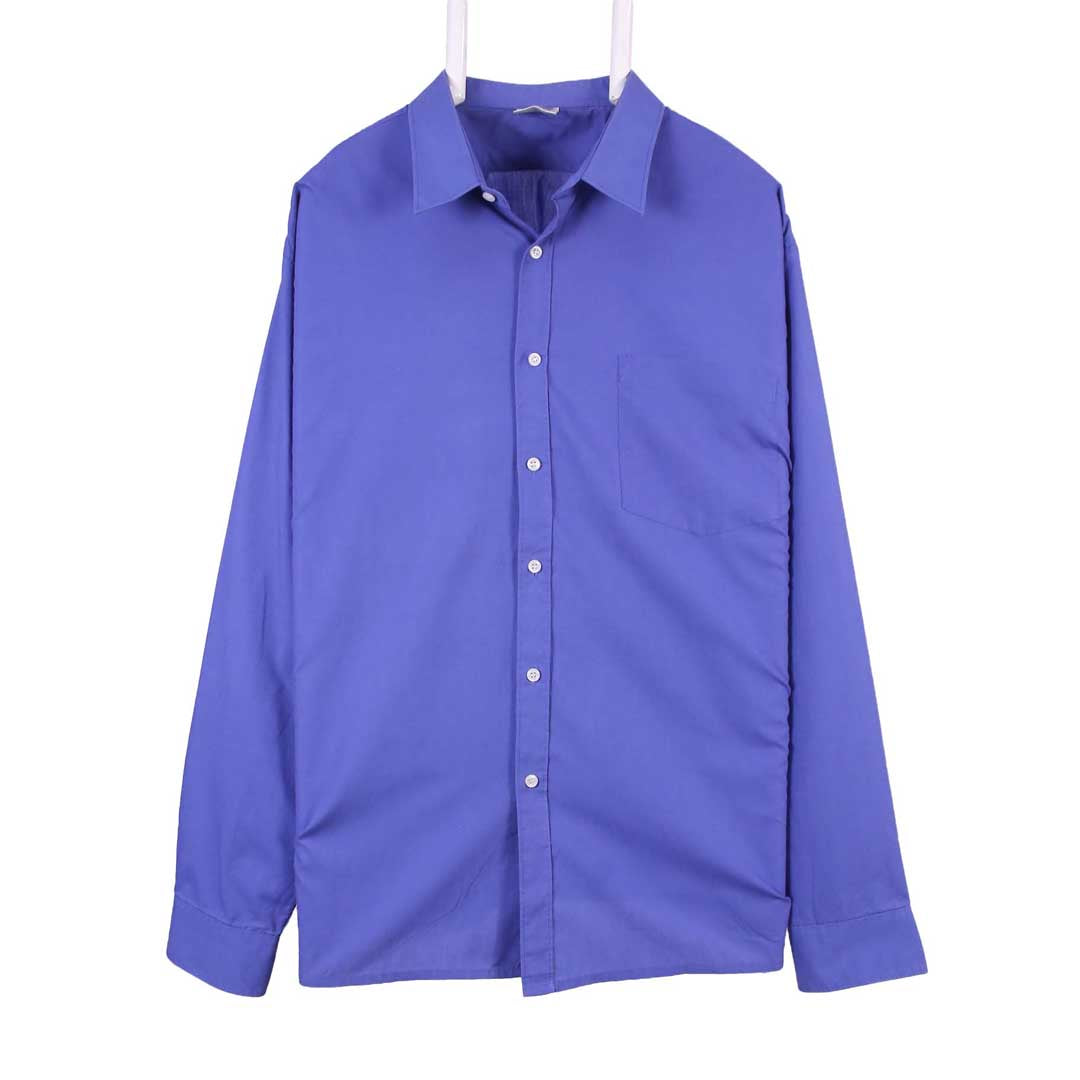 Premier Man Blue Long Sleeve Shirt