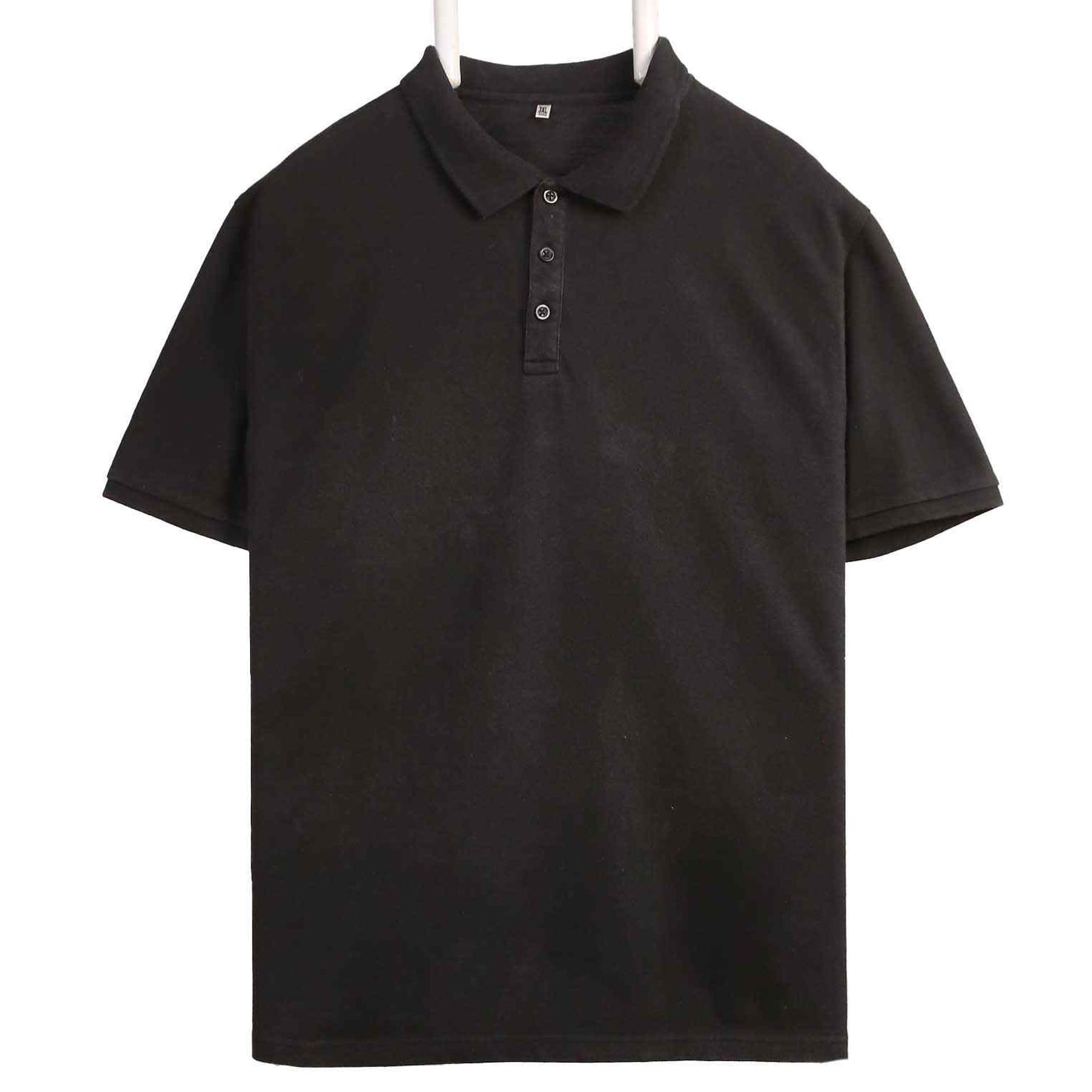 Classic black polo t-shirt